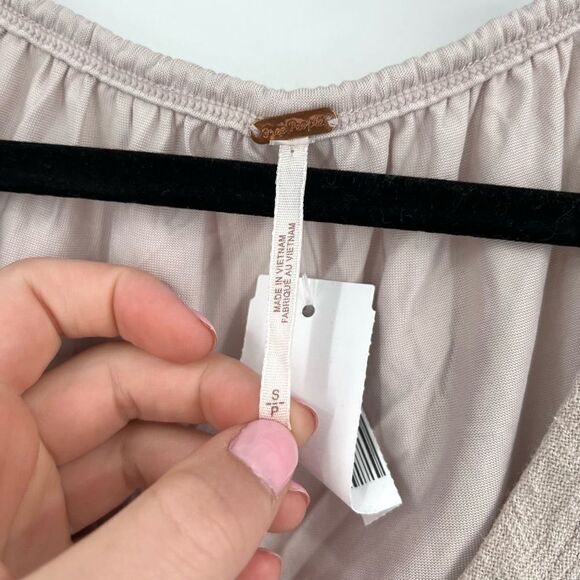 Free people Best Friend Henley Cream small - Picture 2 of 7